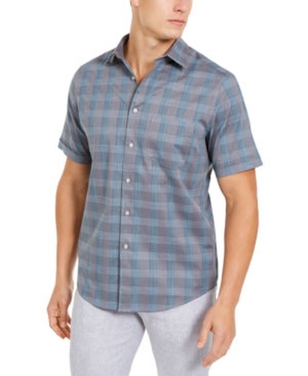 Tasso Elba Men's Short Sleeve Shirt Tasso Elba Men's Short Sleeve Shirt