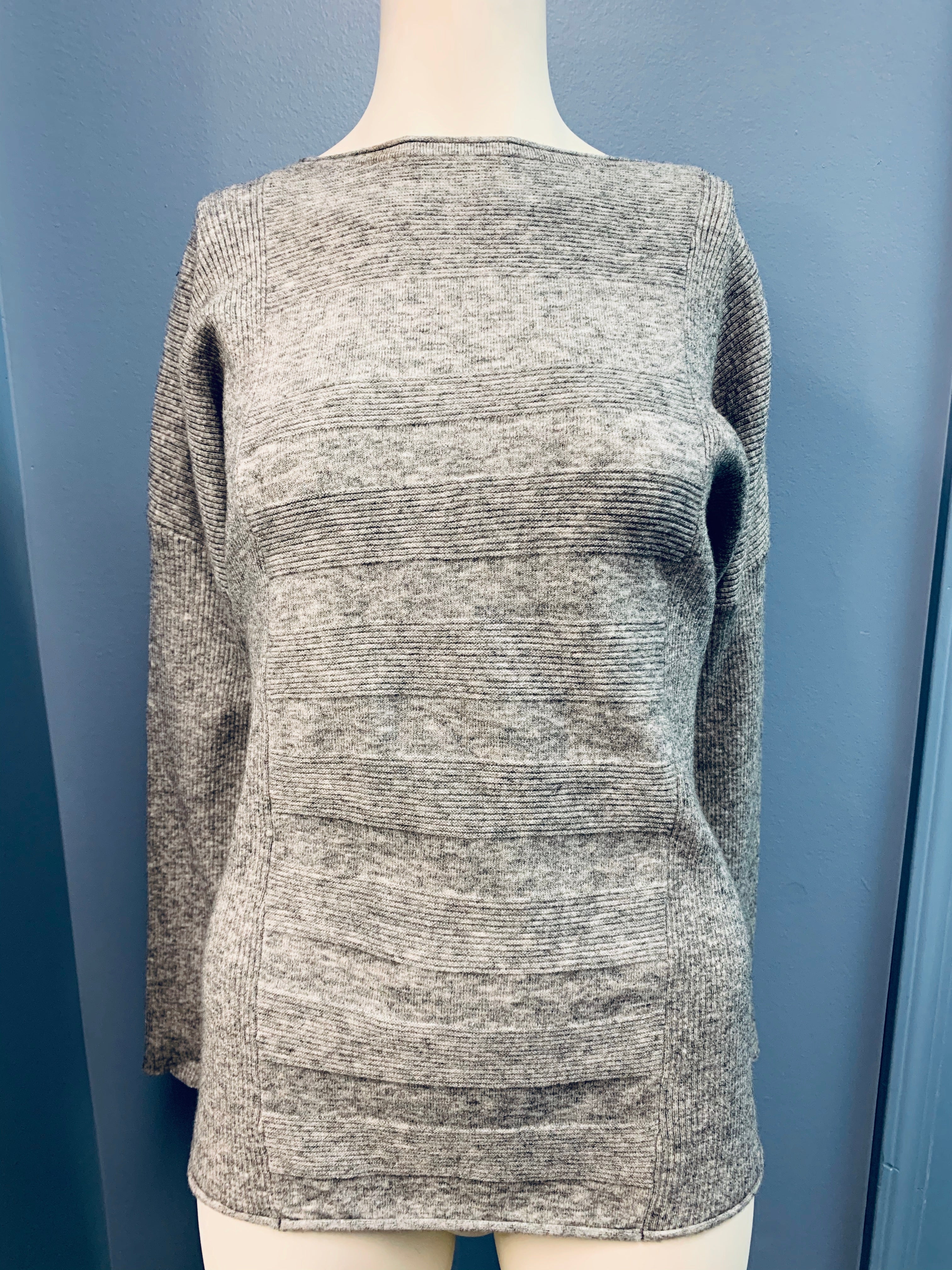 Style & Co Mixed-Rib Sweater