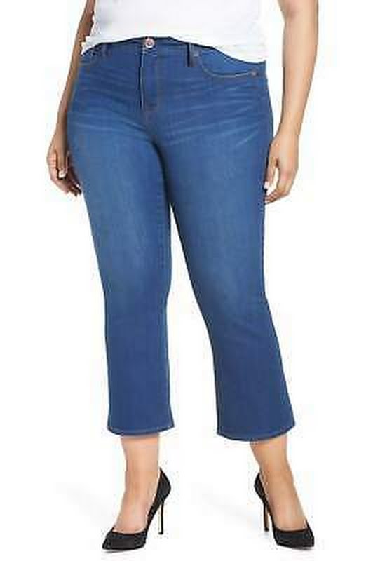 Seven7 Jeans Trendy Plus Size Cropped Bootcut Jeans