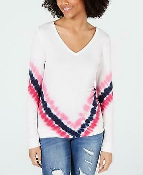 I.n.c. Women's Petite Tie-Dyed Sweatshirt, Size PP