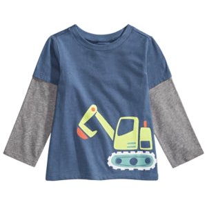 First Impressions Boys Long Sleeve Print T-Shirt