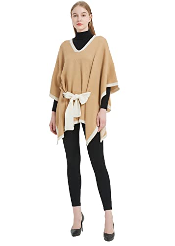 Save the Ocean Sustainable Belted Pullover Poncho