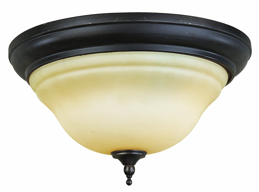 World Imports WI838688 Montpellier 2 Light Flush Mount Ceiling Fixture