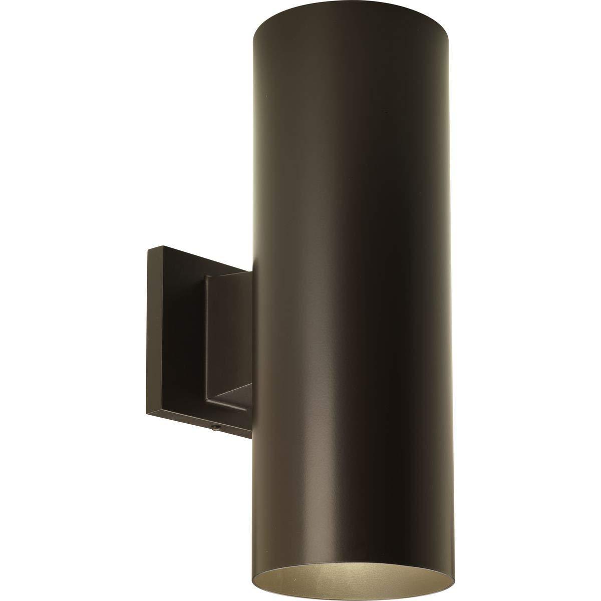 Progress Lighting P5675-20 Two-Light Wall Cylinder, 5 Width x 14 Heigh