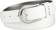 DKNY Belt With Metal Logo Letters