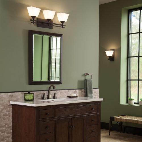 Park Harbor PHVL2233ORB McBryde 3 Light 27-1/2 Wide Bathroom Vanity Light, ORB