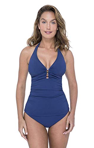 Gottex Womens Waterfall Scoop Neck Tankini,Size 12