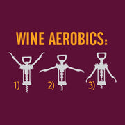Attitude Aprons Fully Adjustable Wine Aerobics Apron