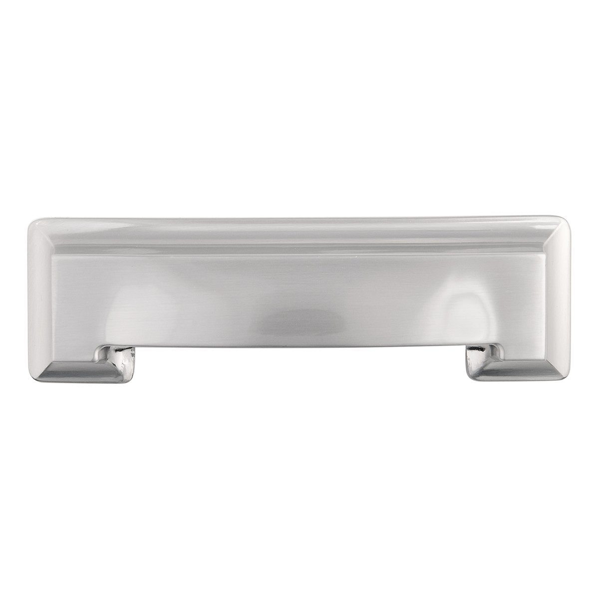 Hickory Hardware P3013-SN Studio Collection Cup Cabinet Pull, 3-Inch