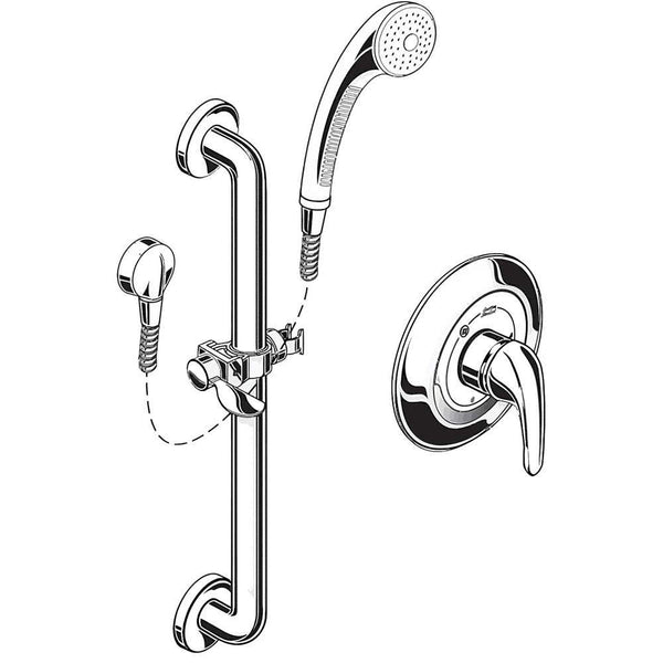 American Standard 1662.SG221 Trim  Multi Function Hand Shower, Polished Chrome