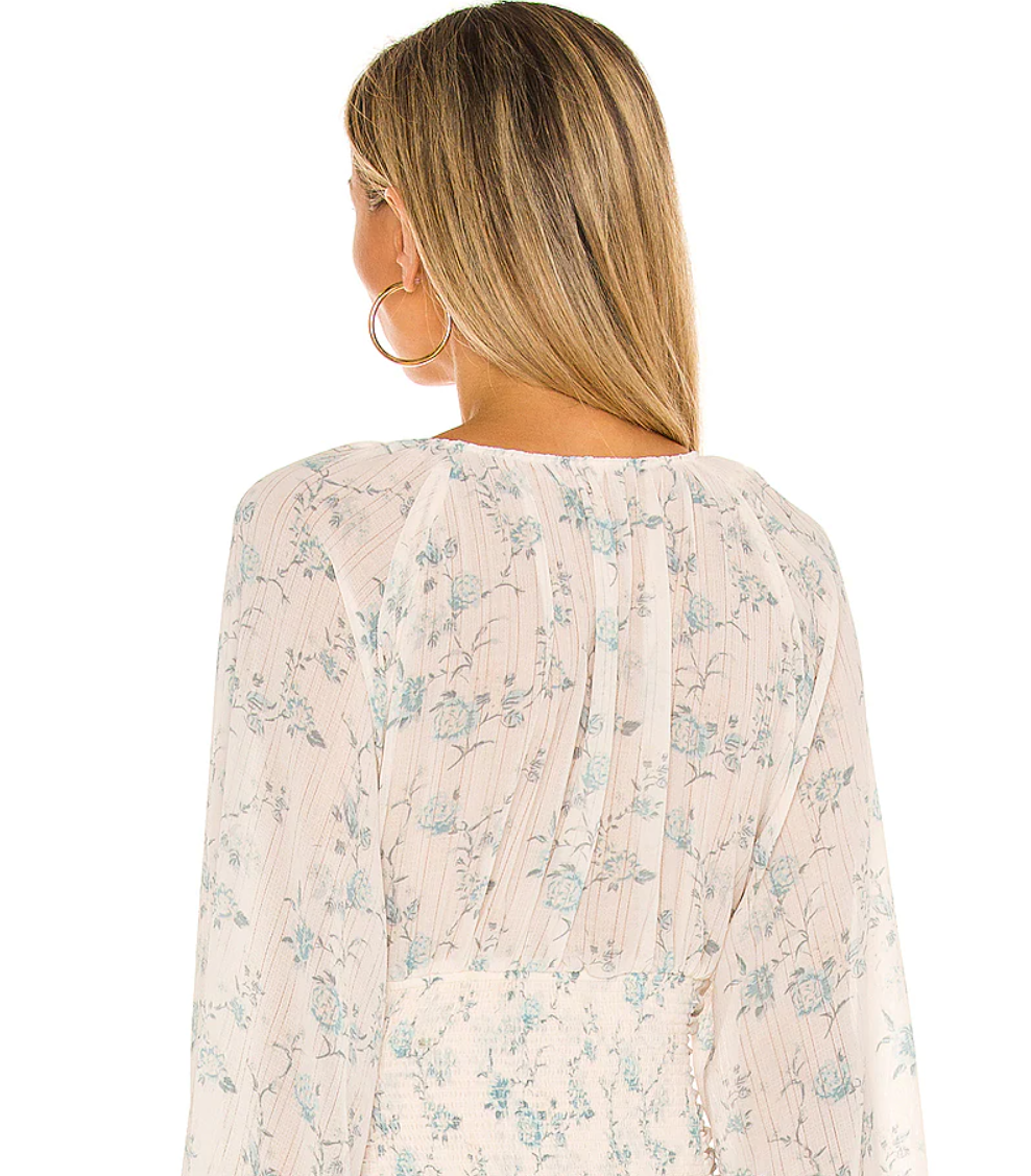 Free People Womens Final Rose Blouse