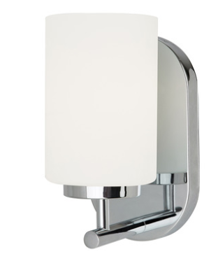 Sea Gull Lighting Oslo Wall Sconce in Chrome