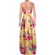 Teeze Me Juniors Floral-Print Halter Gown, Size 5