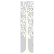 Brewster Silhouette Tree with 3D Butterflies Growth Chart Wall Decal