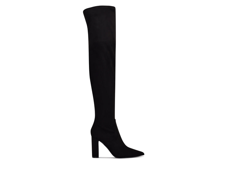 Nine West Womens Daser Dress Boots, Black, Size 8.5