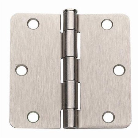 Imperial Hardware 3.5 in. X 3.5 in. Plain Bearing Steel Radius Hinge (Set of 4)