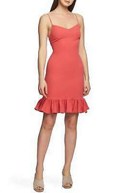 1.State Womens Ruffle Hem Mini Dress,Size 12