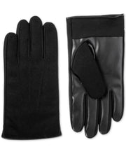 Isotoner Signature Mens Faux-Leather Driving Gloves