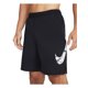 Nike Mens Black Regular Fit Moisture Wicking Athletic Shorts, Size XXL