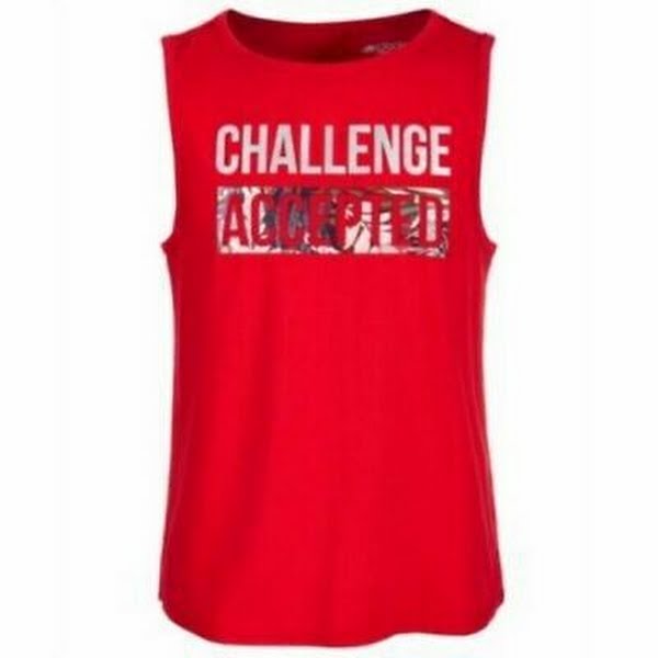 Ideology Big Girls Graphic Tank Top