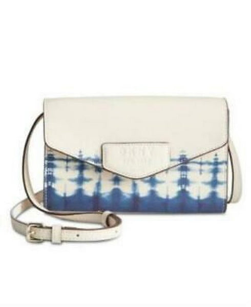 Dkny Sullivan Leather Tie-Dyed Crossbody Wallet