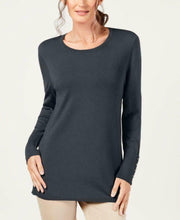 JM Collection Women's Studded-Cuff Sweater, Choose Sz/Color