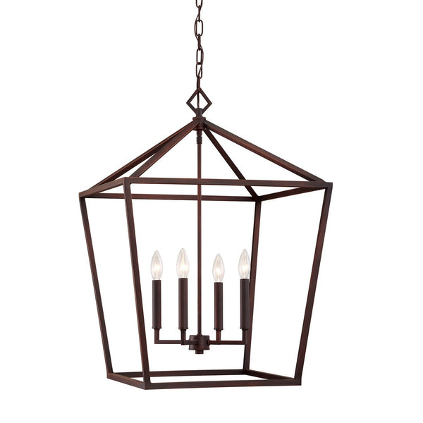 Millennium Lighting 3254-RBZ 4-Light Pendant