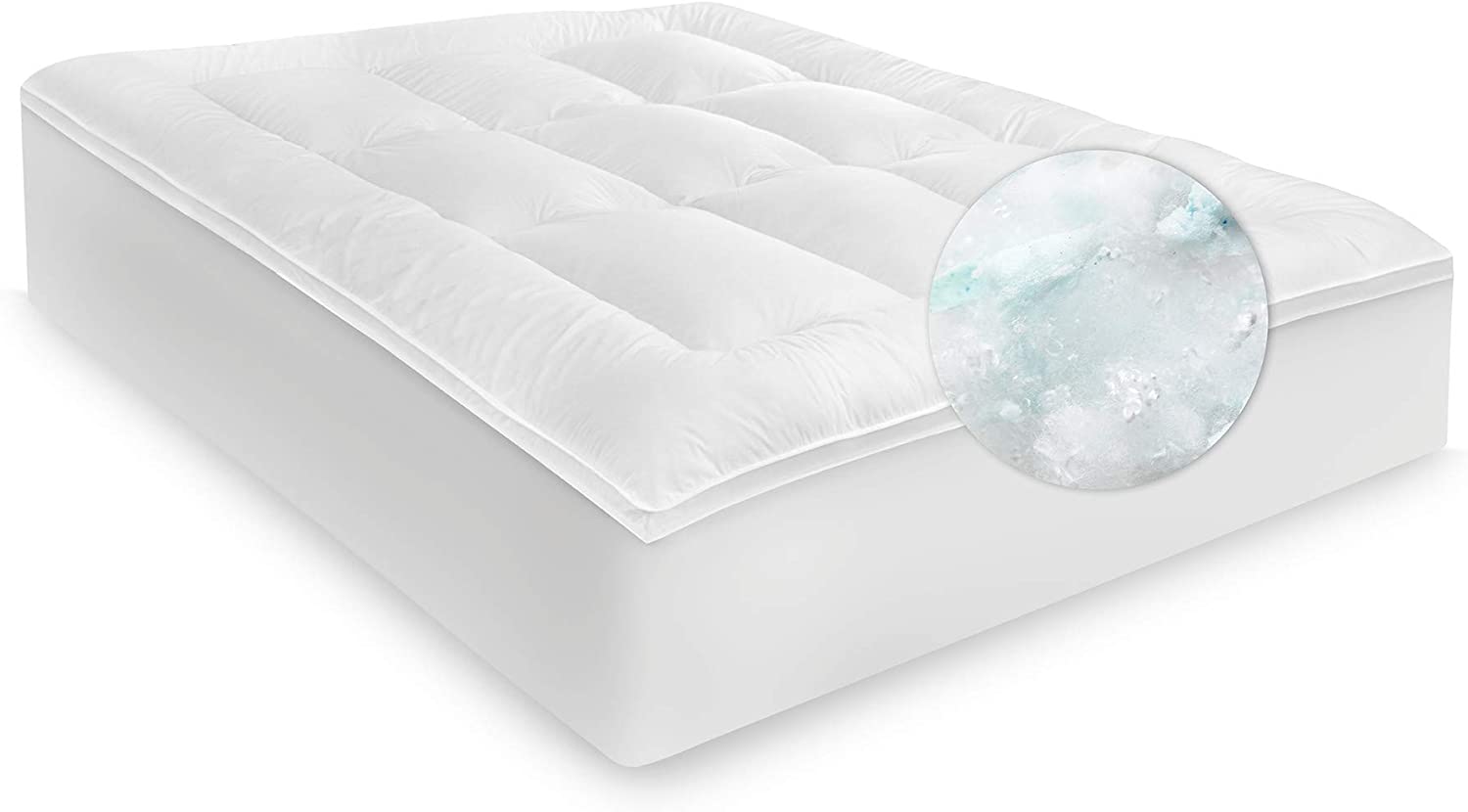 SensorPEDIC Memory Loft Classic 2.5In Fiber Bed Mattress Topper, King