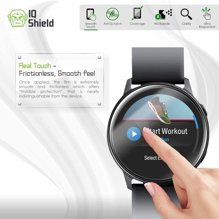 IQ Shield Screen Protector Compatible with Samsung Galaxy Watch Active2