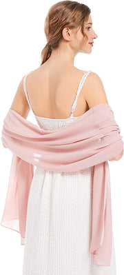 Shawls and Wraps Soft Chiffon Scarve Scarf For Evening Party Dresses Wedding Sto