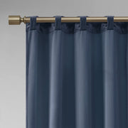 510 DESIGN Colt Room Darkening Poly Velvet Rod Pocket/Back Tab Window Panel Pair