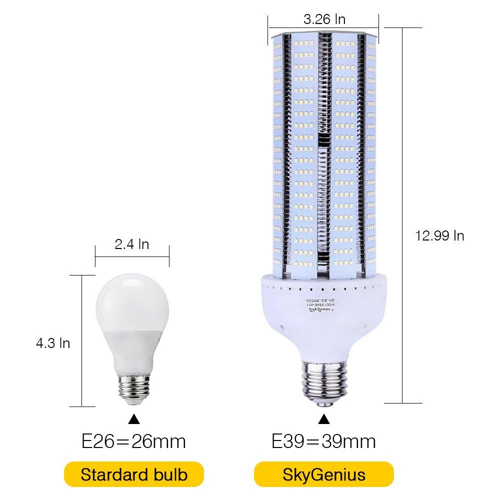 120W LED Corn Light Bulb(E39 Mogul Base)12000Lm 6500K