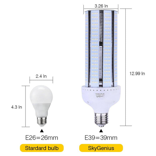 120W LED Corn Light Bulb(E39 Mogul Base)12000Lm 6500K