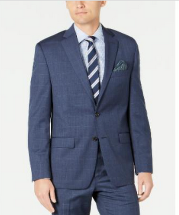 Lauren Ralph Mens Classic-Fit UltraFlex Stretch Sharkskin Jacket, Size Vanessa Jane Lauren Ralph Mens Classic-Fit UltraFlex Stretch Sharkskin Jacket, Size Vanessa Jane