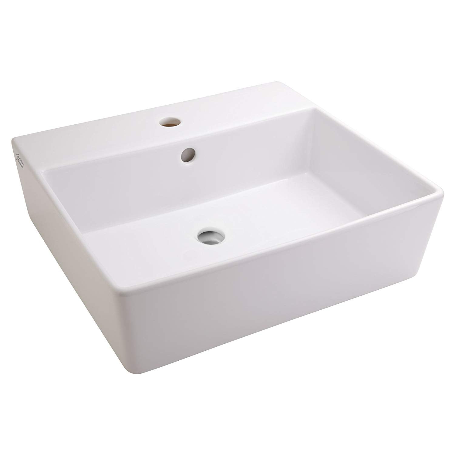 American Standard 0552001.020 Loft Above Counter Sink with Faucet Hole, White