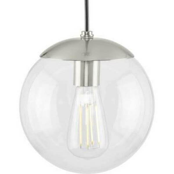 Progress Lighting Atwell 8 Inch Mini Pendant Atwell - P500309-009 - Modern Conte