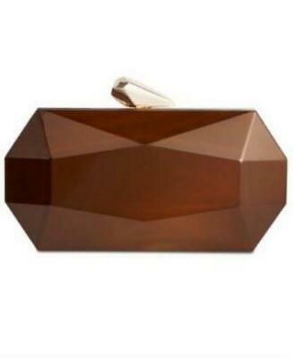 I.N.C. Nichole Lucite Clutch