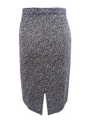 Kasper Womens Jacquard Slim Pencil Skirt Skirt, Size 10