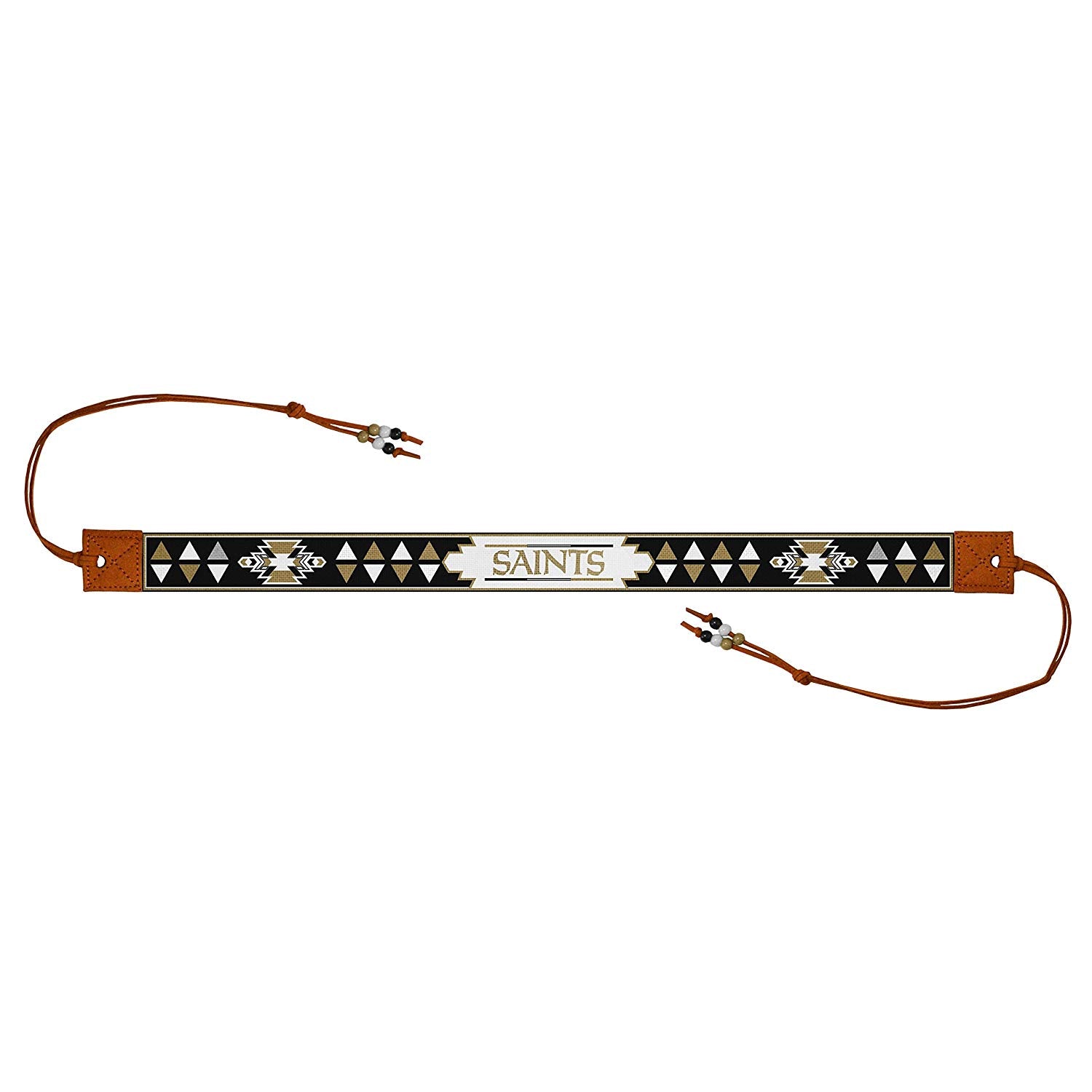 NFL New Orleans Saints Beaded Headwrap