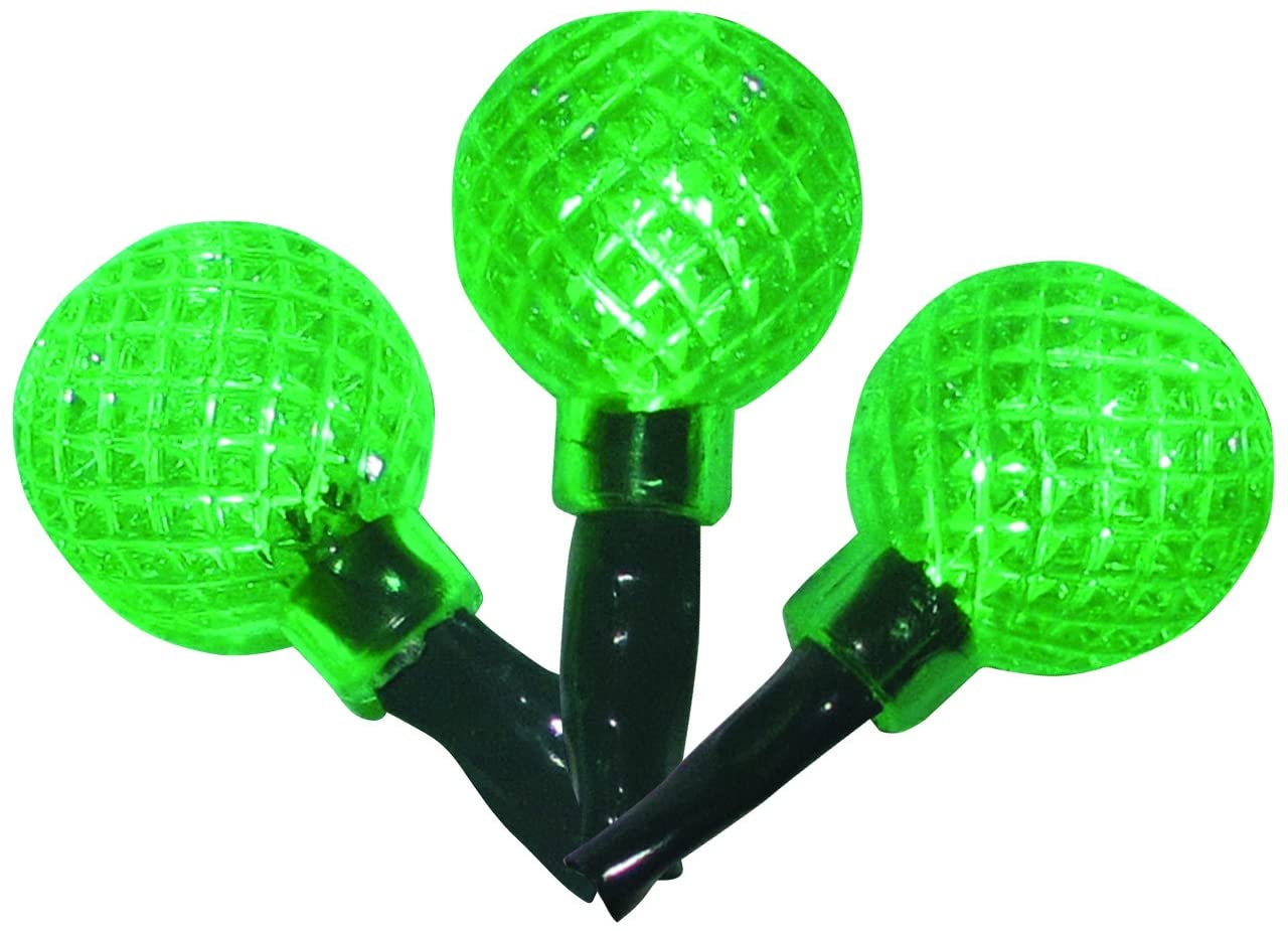 UltraLED Battery Operated Green Rasberry Twinkle Lights, 3.5-Feet