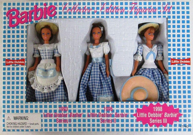 Barbie Little Debbie 1998 Collectors Edition Series III Figurines