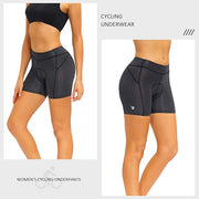 Dealyork Womens Padded Cycling Bike Shorts, 2Pack, Size Medium