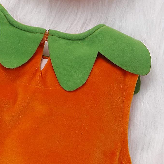 HengShunRui Unisex Baby Pumpkin Costume, Size 6/12 Months