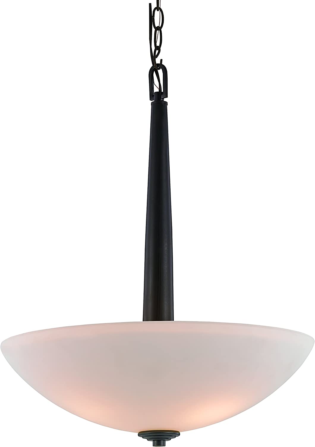 Trans Globe Lighting 70712 ROB Nouveau Pendant, Rubbed Oil Bronze