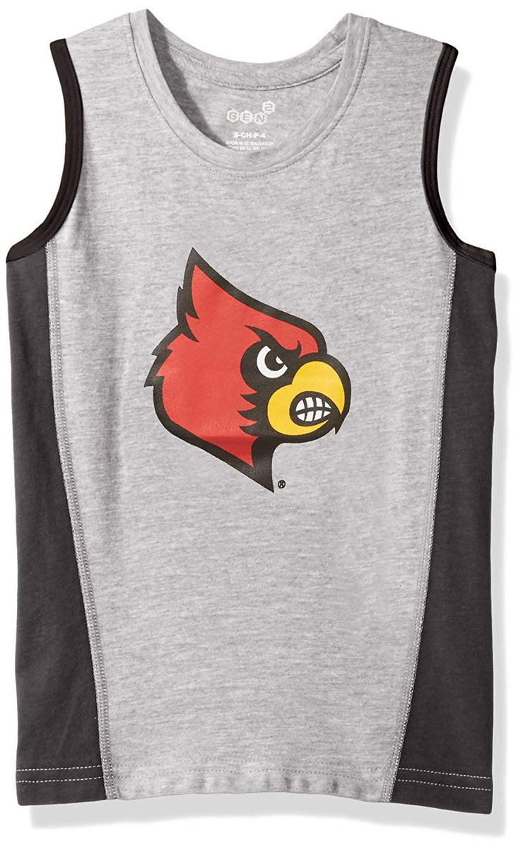 NCAA Louisville Cardinals Boys Fan Gear Tank Shirt