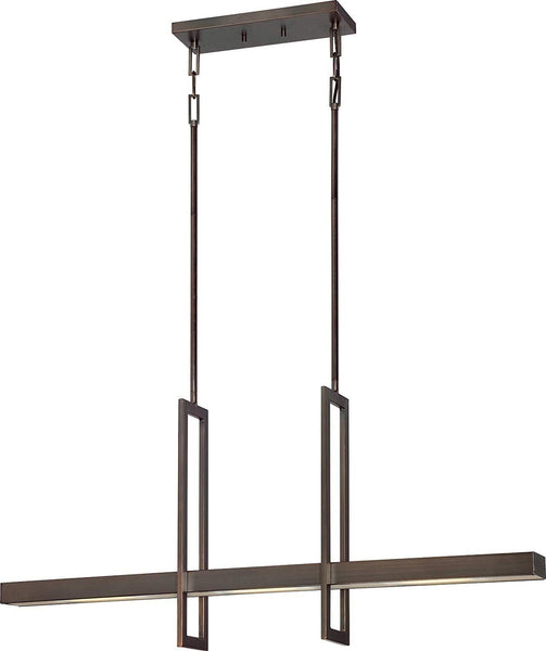 Nuvo Lighting LED Three Light Island Pendant 14.4 Watt 855 Lumens Soft White