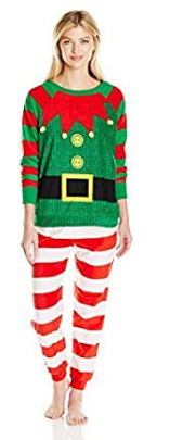 Planet Sleep Womens Ugly Sweater Pajamas, Size Small