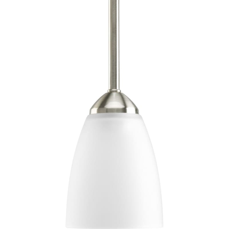 Progress Lighting P5113-09 Gather Mini Pendant Brushed Nickel