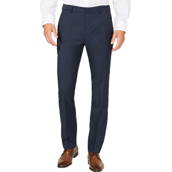 AlfaTech by Alfani Mens Classic-Fit Stretch Pants