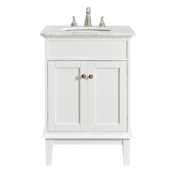 Elegant Lighting VF30124WH Sutton 24W Vanity Set - White